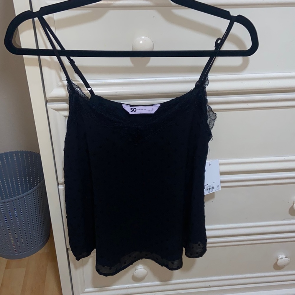 BLACK SO TANK TOP